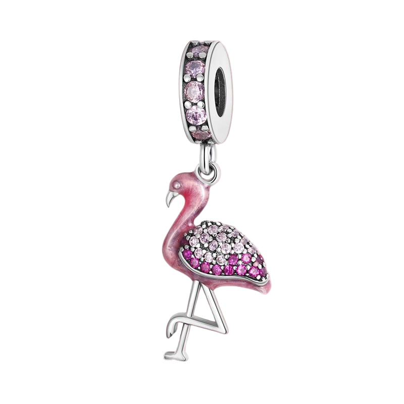 flamingo charm