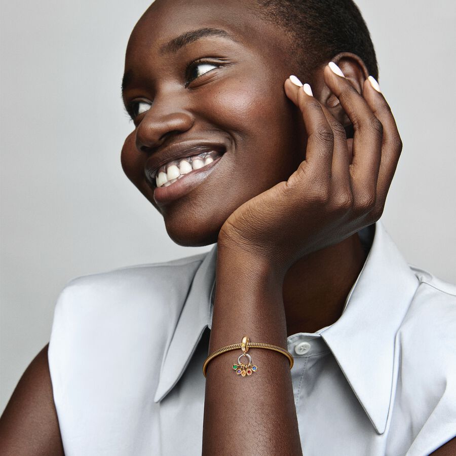 Infinity stone charm